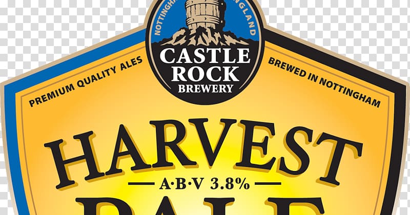 Beer Pale ale Castle Rock Brewery Castle Rock Harvest Pale, beer transparent background PNG clipart