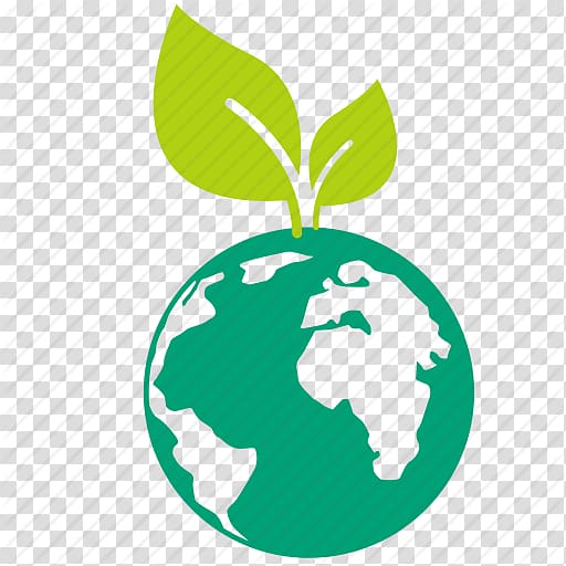 green earth with plant illustration, Computer Icons Global warming Natural environment , Ecology, Environment, Green, Nature, World Icon transparent background PNG clipart