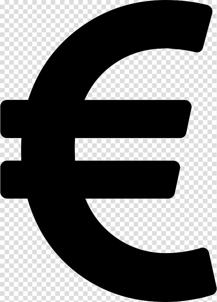 Euro sign, Euro sign Currency symbol Dollar sign, european-style wedding logo transparent background PNG clipart