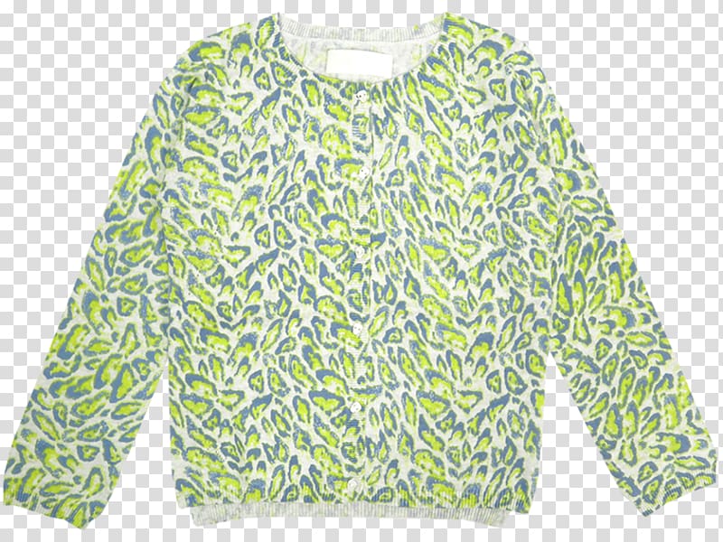 Sweater Zadig Green Sleeve Ninon, animal print transparent background PNG clipart