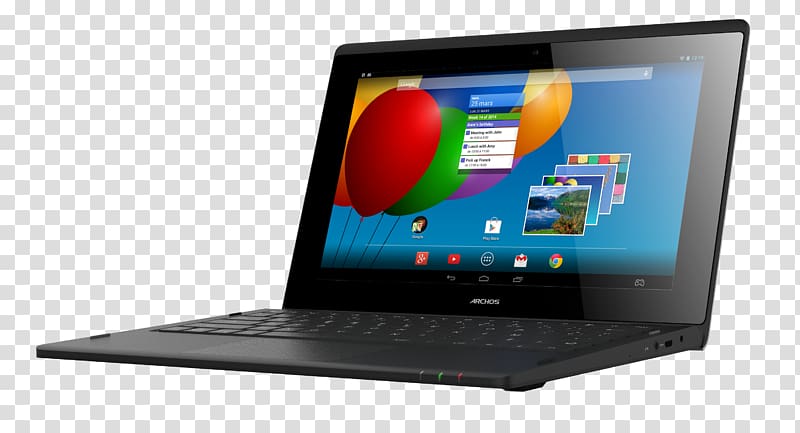 Laptop Archos 101 Internet Tablet Android Computer, Laptop transparent background PNG clipart