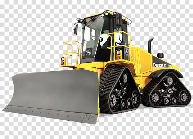 John Deere Caterpillar Inc. Bulldozer Komatsu Limited Heavy Machinery, Ib transparent background PNG clipart