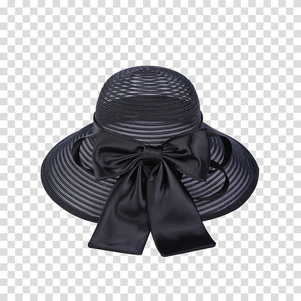Sun hat Organza Ribbon, Hat transparent background PNG clipart