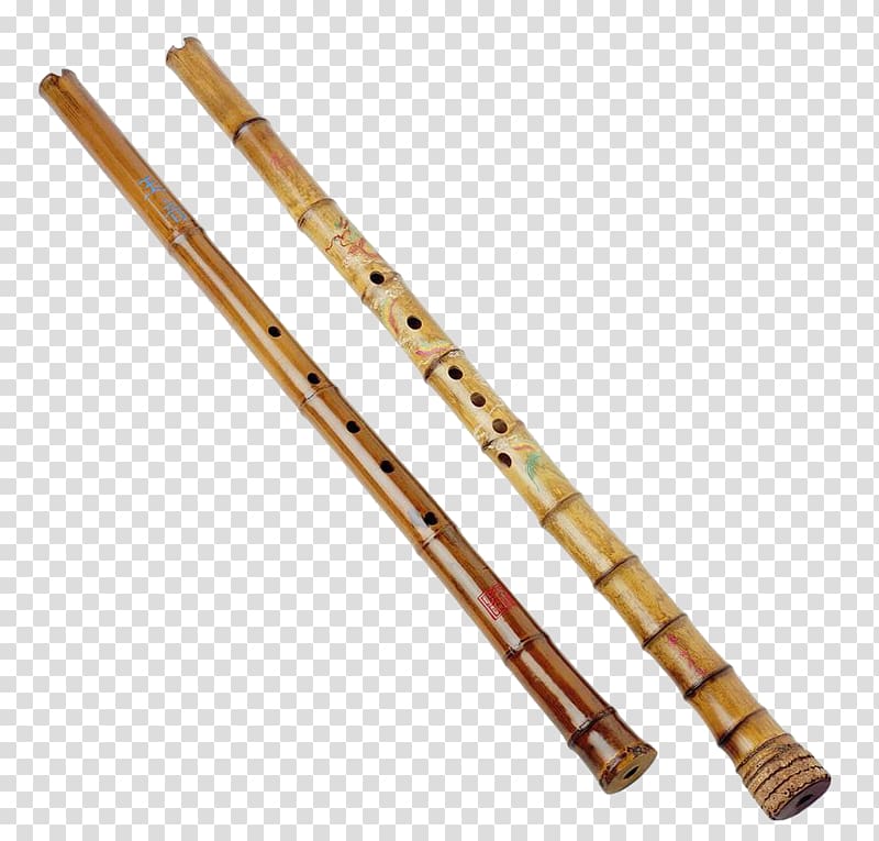 Bansuri Bamboo musical instruments Flute, Two instruments of bamboo flute transparent background PNG clipart