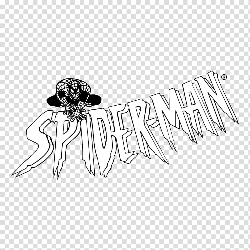 Spider-Man: Back in Black Black and white Drawing, spider-man transparent background PNG clipart