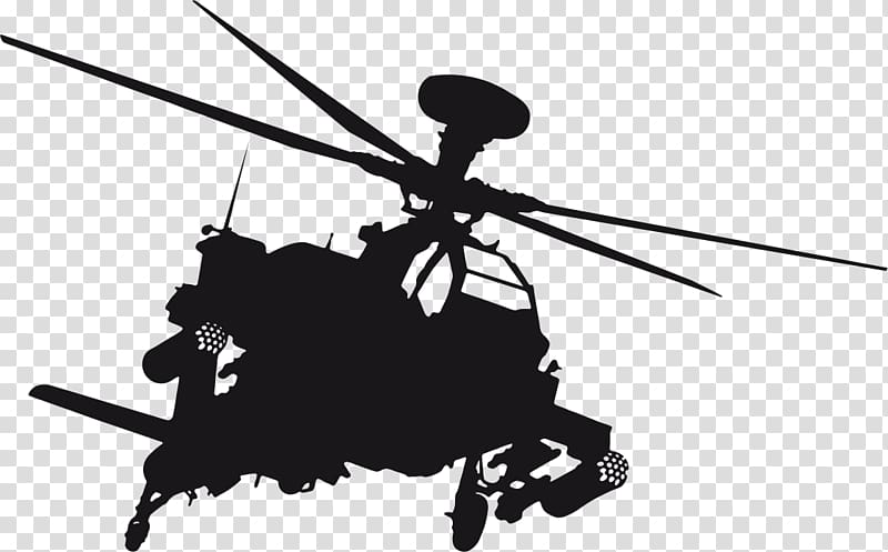 Boeing AH-64 Apache Helicopter Mi-2 Wall decal Sticker, apache helicopter transparent background PNG clipart