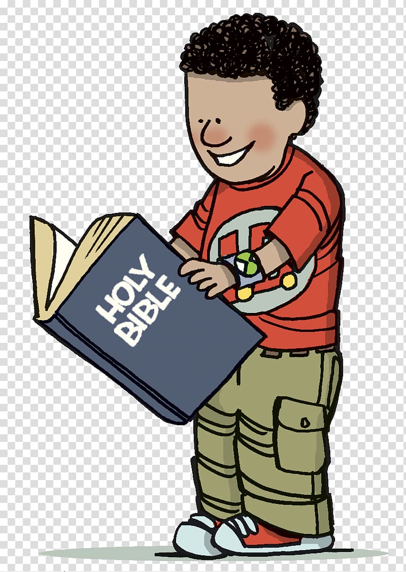 Bible story Child Bible study , Boy Reading transparent background PNG clipart