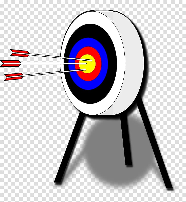 Target archery Bow and arrow , Target transparent background PNG clipart