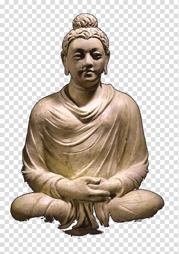 Gautama Buddha Gandhara Siddhartha Buddhism Buddhist art, Buddhism transparent background PNG clipart