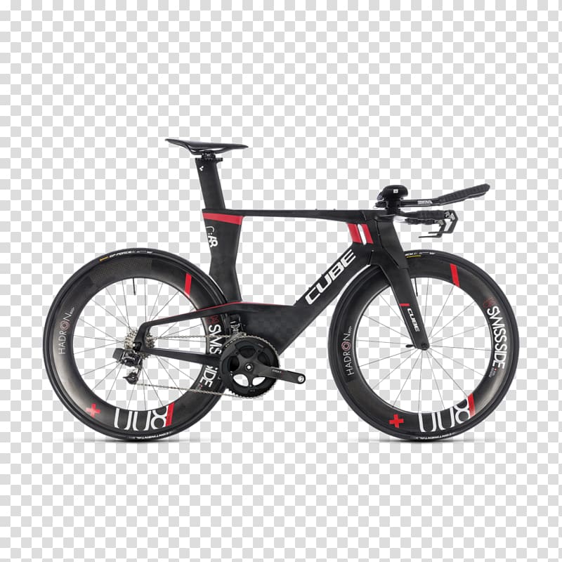 Time trial bicycle Cube Bikes Triathlon equipment, road shop transparent background PNG clipart