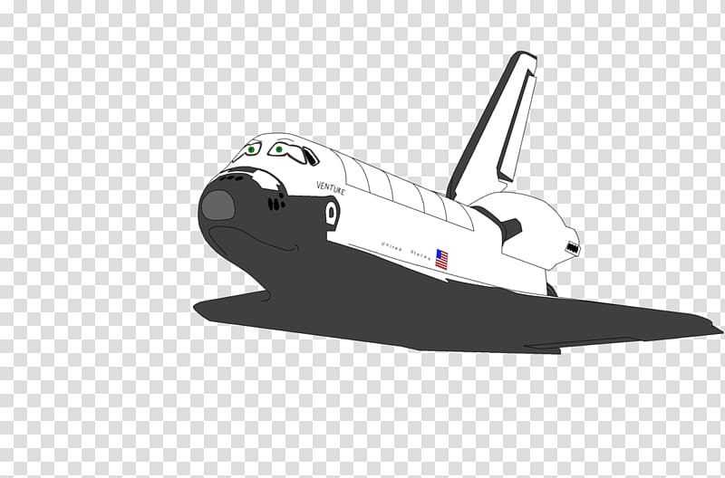 Space Shuttle program NASA , spaceship transparent background PNG clipart