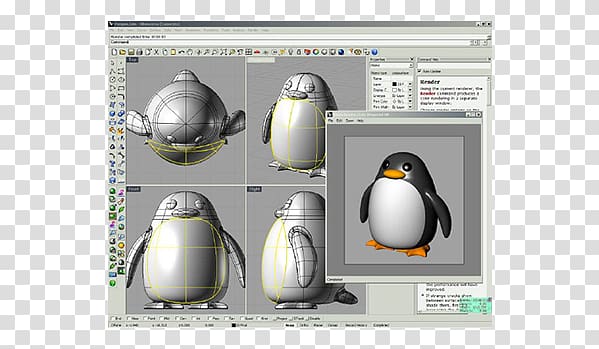 Rhinoceros 3D 3D modeling Computer Software 3D computer graphics Computer-aided design, design transparent background PNG clipart