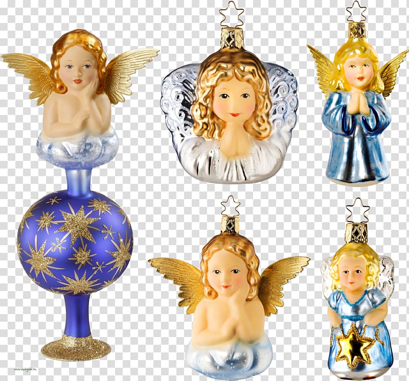 Christmas ornament Angel Gift Glass, angel transparent background PNG clipart