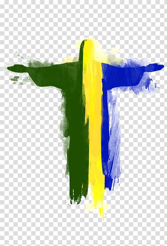 Jesus Christ , 2016 Summer Olympics opening ceremony Rio de Janeiro 2008 Summer Olympics 2016 Summer Olympics closing ceremony, Rio Olympics Art background smear transparent background PNG clipart