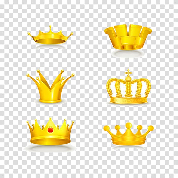 European noble and beautiful crown transparent background PNG clipart