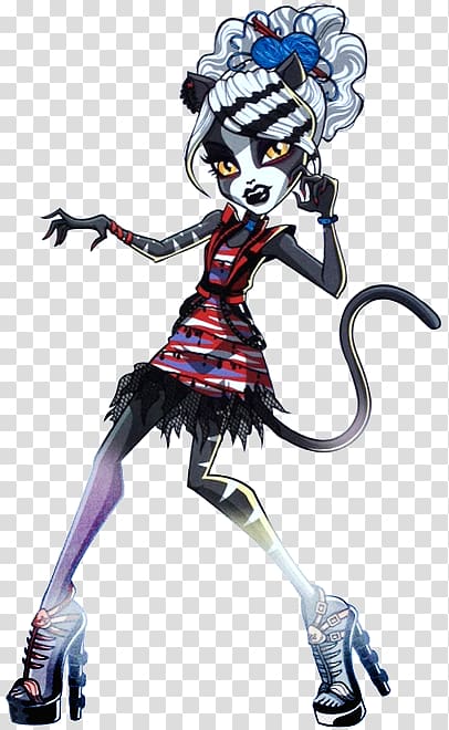 Monster High Frankie Stein Cleo DeNile Lagoona Blue Doll, doll transparent background PNG clipart