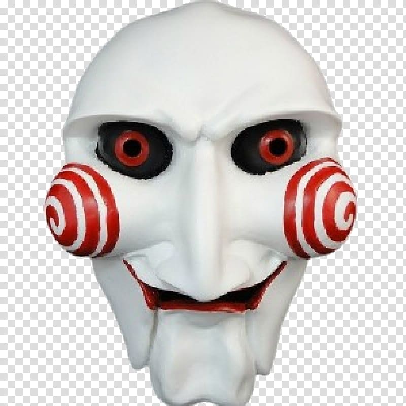 Mask YouTube Jigsaw Billy the Puppet, mask transparent background PNG clipart