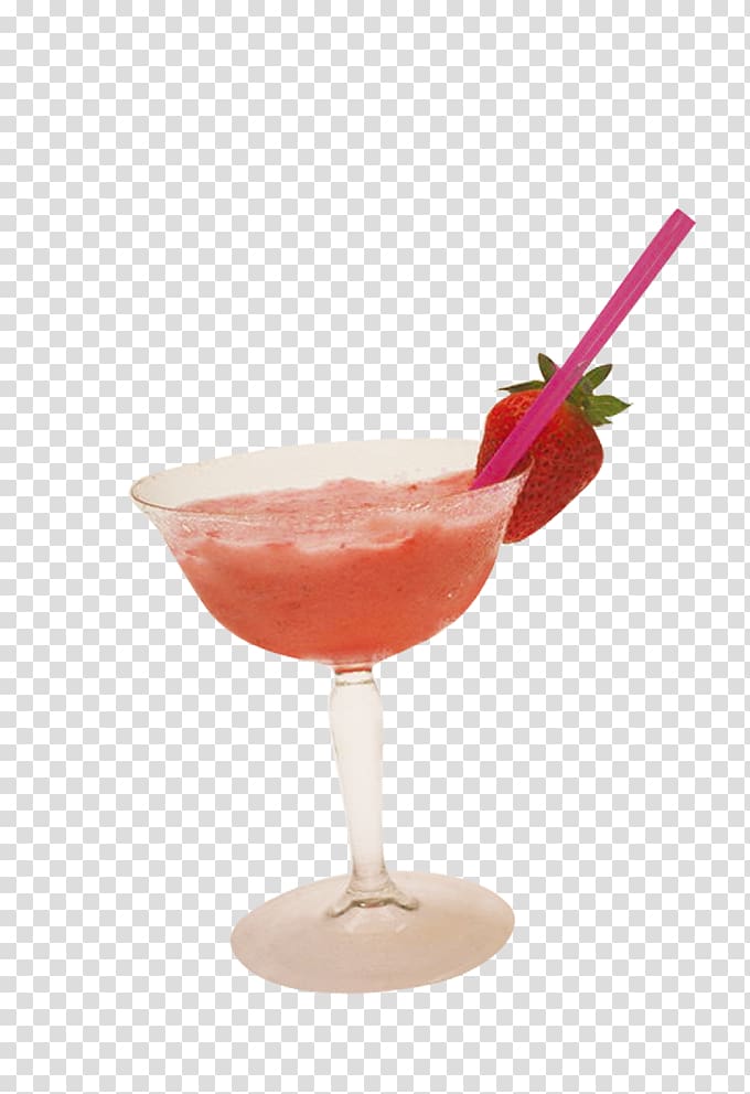 Ice cream Smoothie Cocktail Daiquiri Woo Woo, Strawberry smoothie transparent background PNG clipart