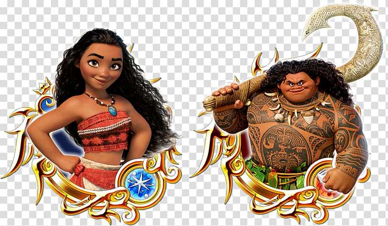 Moana and Maui against blue background, Tart Cake Pastel Paper Bizcocho, cake transparent background PNG clipart