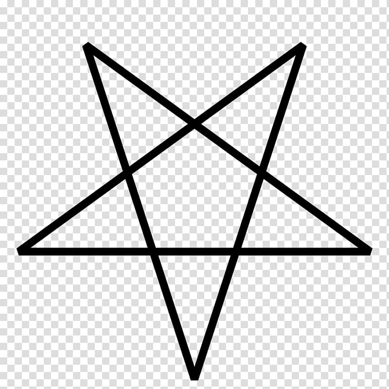 Church of Satan The Satanic Bible Lucifer Pentagram Satanism, pentagram transparent background PNG clipart