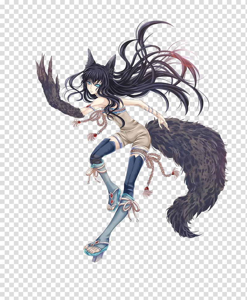 Demon Anime Legendary creature Tail, demon transparent background PNG clipart