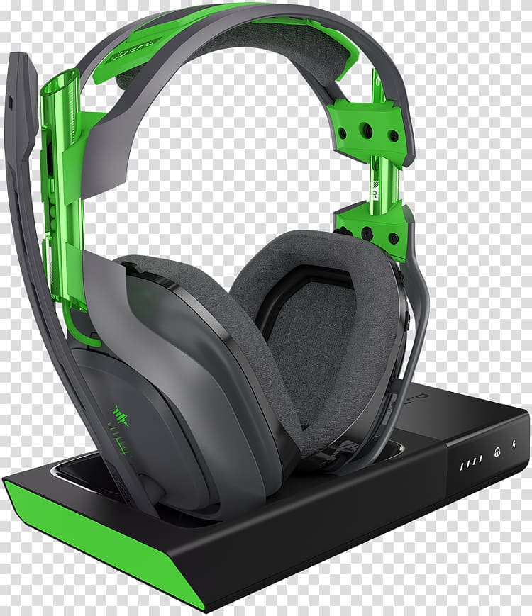 Xbox 360 Wireless Headset ASTRO Gaming A50 Xbox One, headphones transparent background PNG clipart