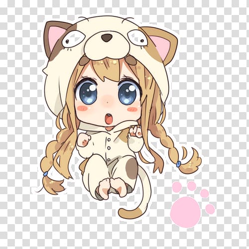 Chibi Drawing Anime Kawaii , Chibi transparent background PNG clipart