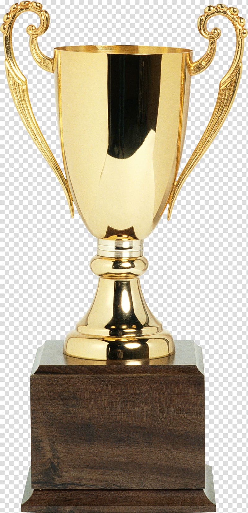 Microphone Trophy, Golden cup transparent background PNG clipart