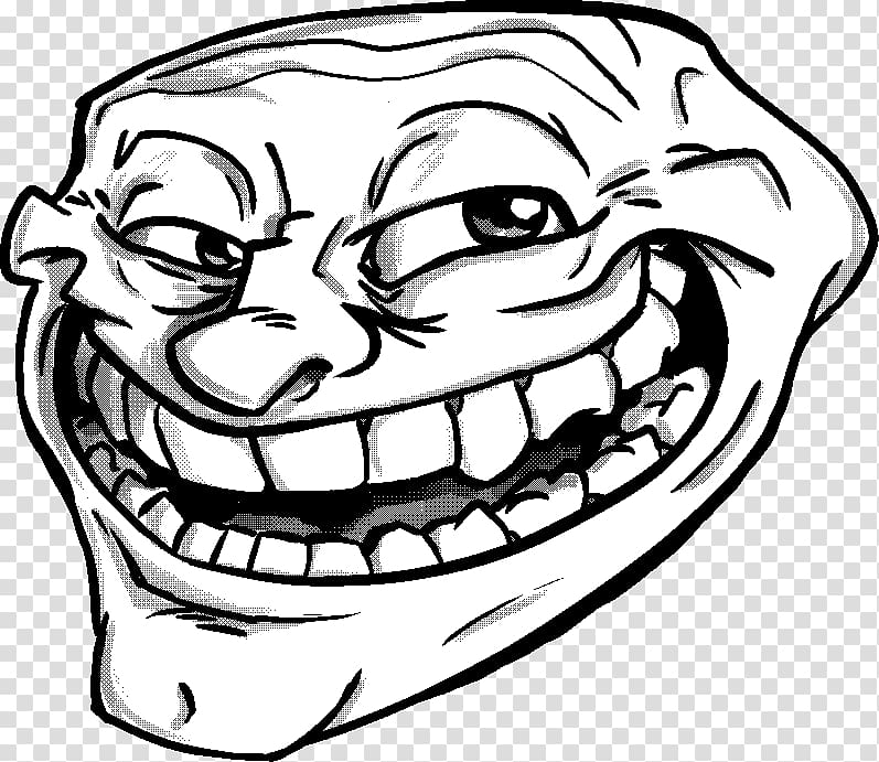 Drawing Trollface Rage comic, others transparent background PNG clipart
