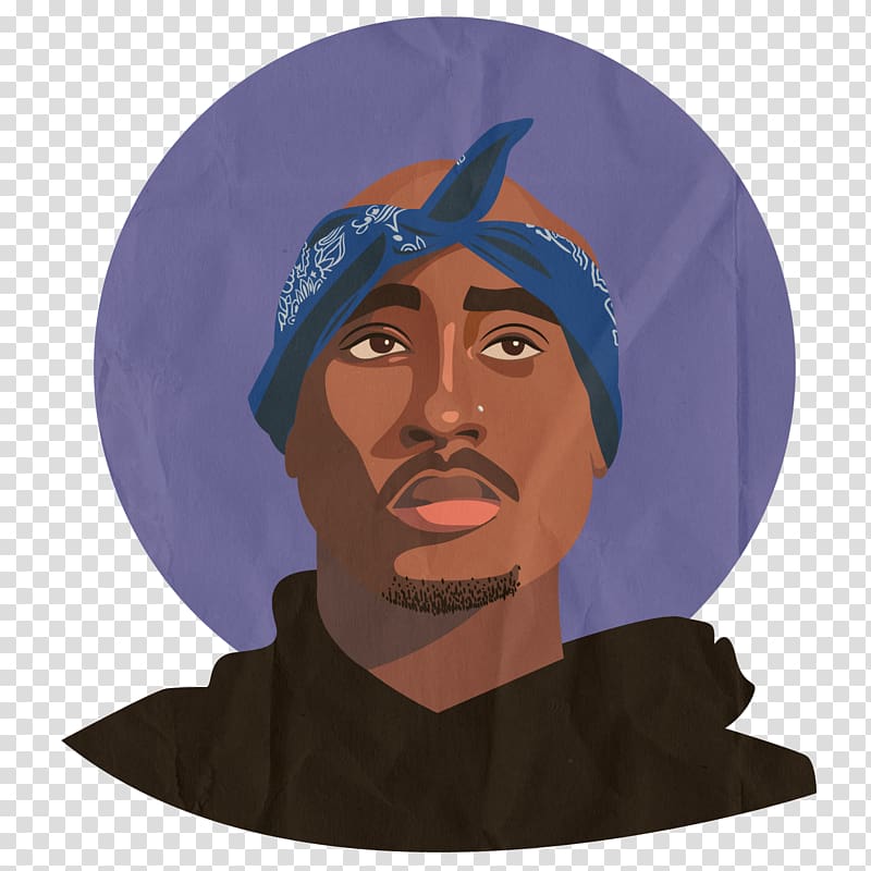Tupac Shakur illustration, Tupac Shakur Drawing Art Thug, 2pac transparent background PNG clipart