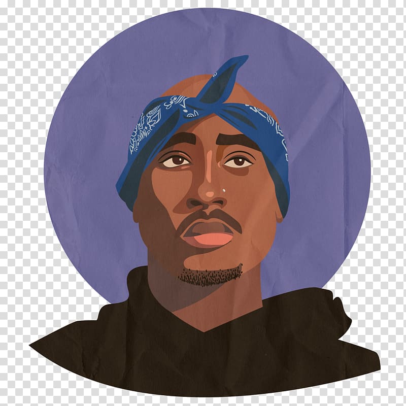 Free Download Tupac Shakur Illustration Tupac Shakur Drawing Art 