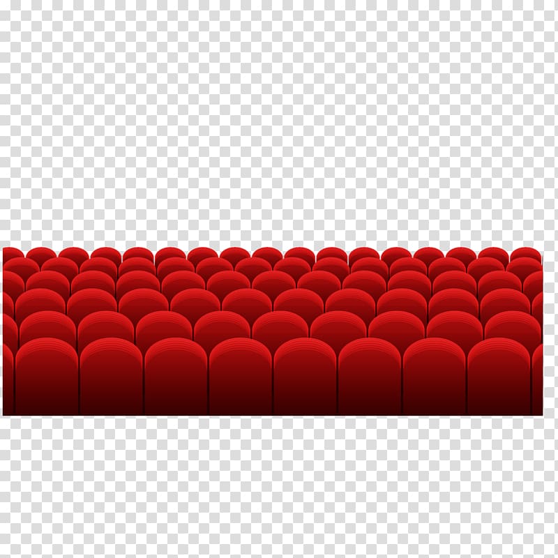 Euclidean Seat Shadow, Red shadow seat material transparent background PNG clipart