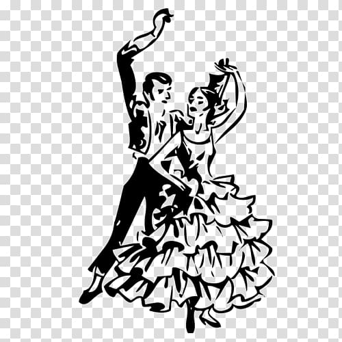 Dance Flamenco Drawing, Flamenco dance transparent background PNG clipart