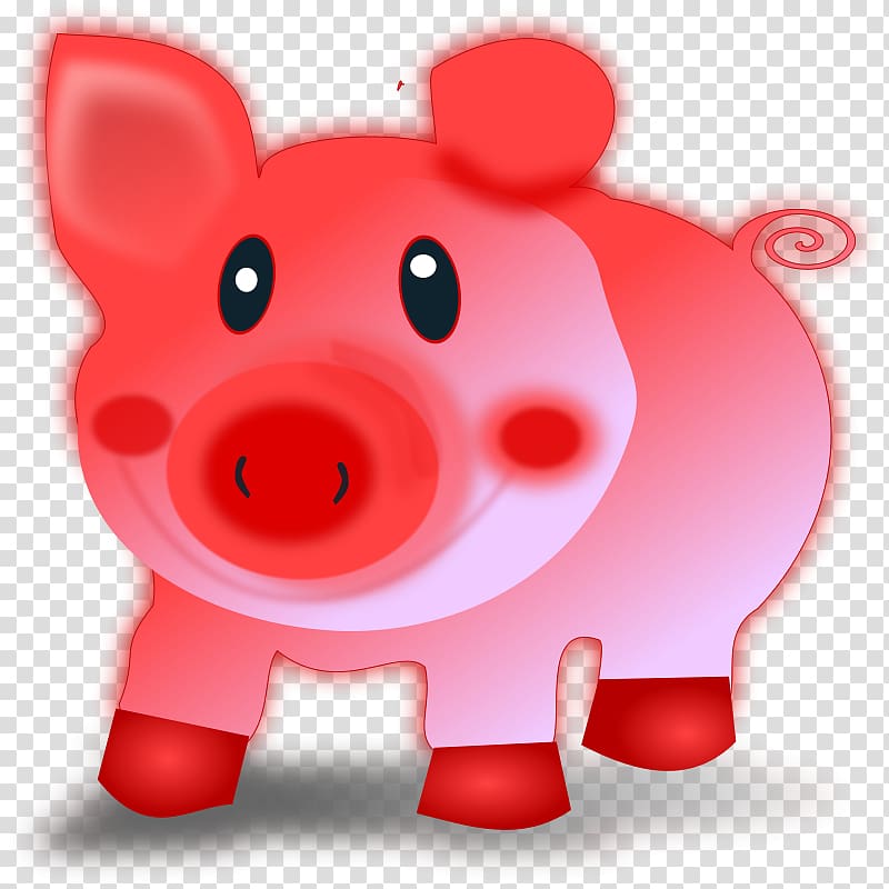 Piglet Winnie the Pooh Domestic pig , Cartoon Guinea Pig transparent background PNG clipart