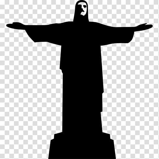 Christ the Redeemer Corcovado , Jesus Silhouette transparent background PNG clipart