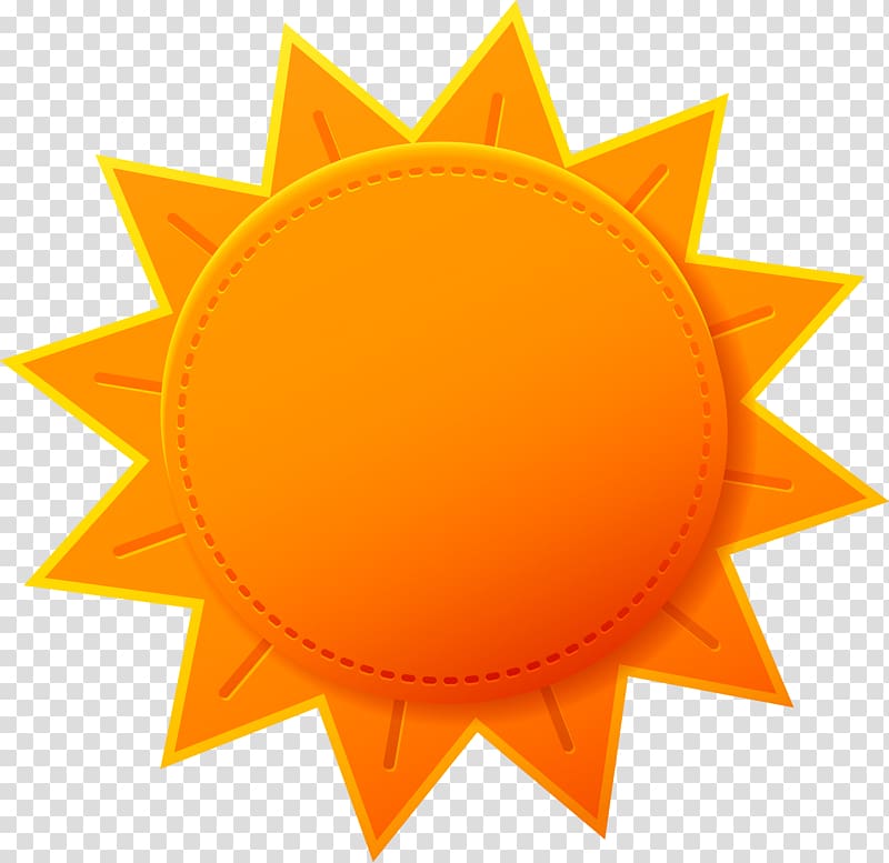 Icon, sun transparent background PNG clipart