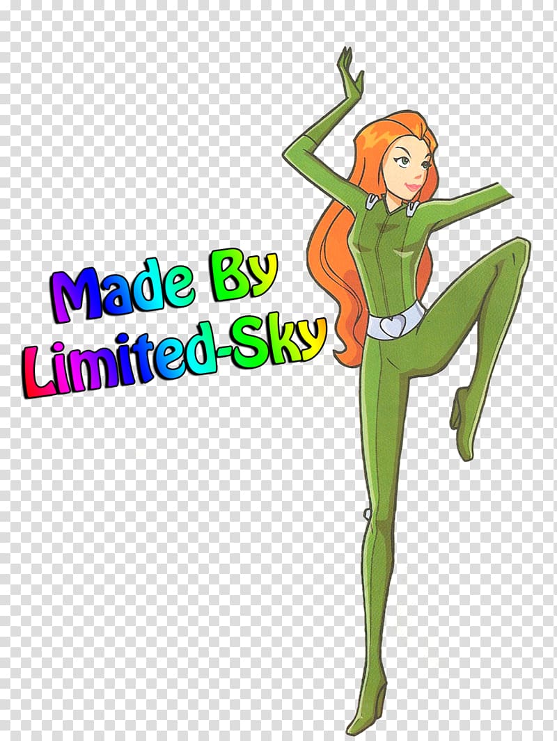 Sam Adrien Agreste Animated cartoon , totally spies belly transparent background PNG clipart