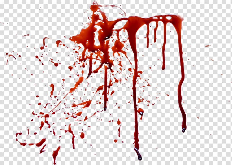 red blood , Blood , Blood Splatter transparent background PNG clipart