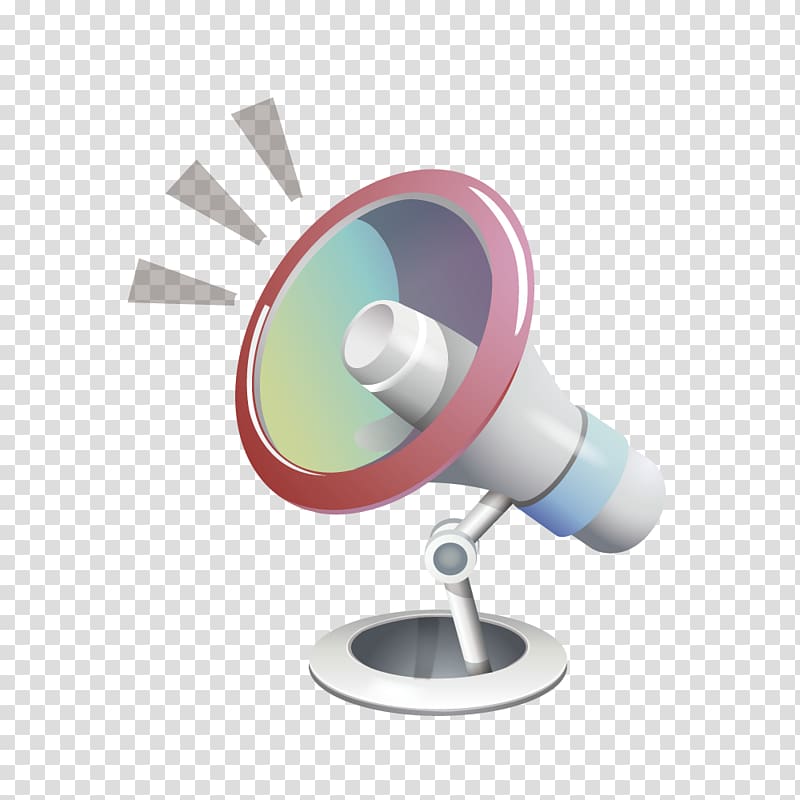 Ankang University Cooperative Machine Service Technology, Mechanical megaphone transparent background PNG clipart