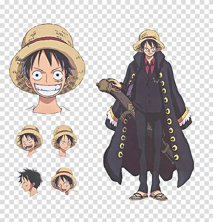 Monkey D. Luffy Roronoa Zoro Nami Nico Robin Monkey D. Garp, one piece transparent background PNG clipart