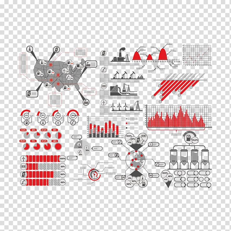 Bar chart Infographic, Ppt data map transparent background PNG clipart