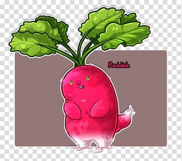 Radish Fruit Cassava Pink Potato Cartoon, Thaat transparent background PNG clipart