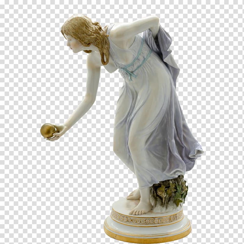 Meissen porcelain Figurine Bisque porcelain, art deco transparent background PNG clipart