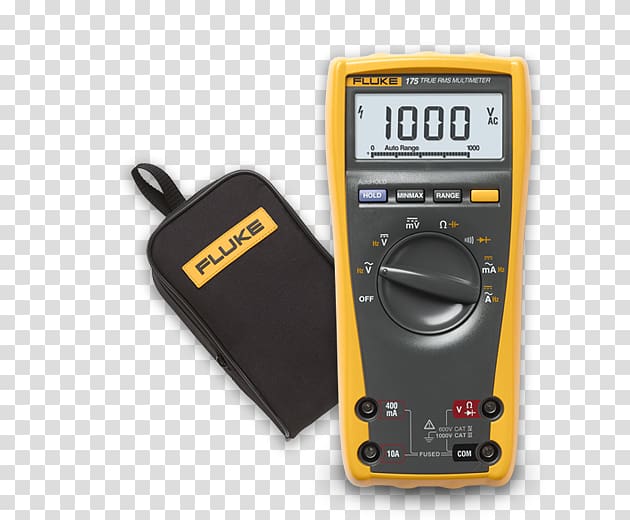 Fluke Corporation Digital Multimeter True RMS converter Current clamp, autumn discount transparent background PNG clipart