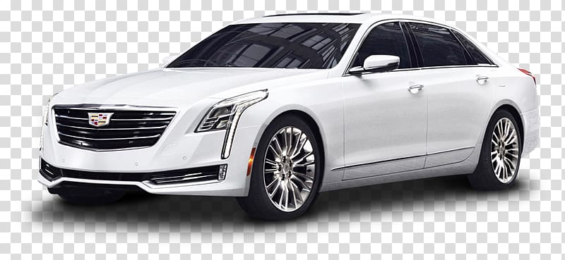 white Cadillac sedan, 2017 Cadillac CT6 2018 Cadillac CT6 Car Cadillac CTS, Cadillac CT6 White Car transparent background PNG clipart