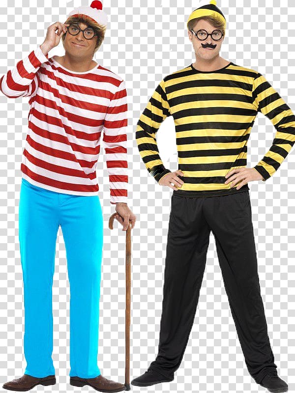 Where\'s Wally? T-shirt Costume party Clothing, T-shirt transparent background PNG clipart