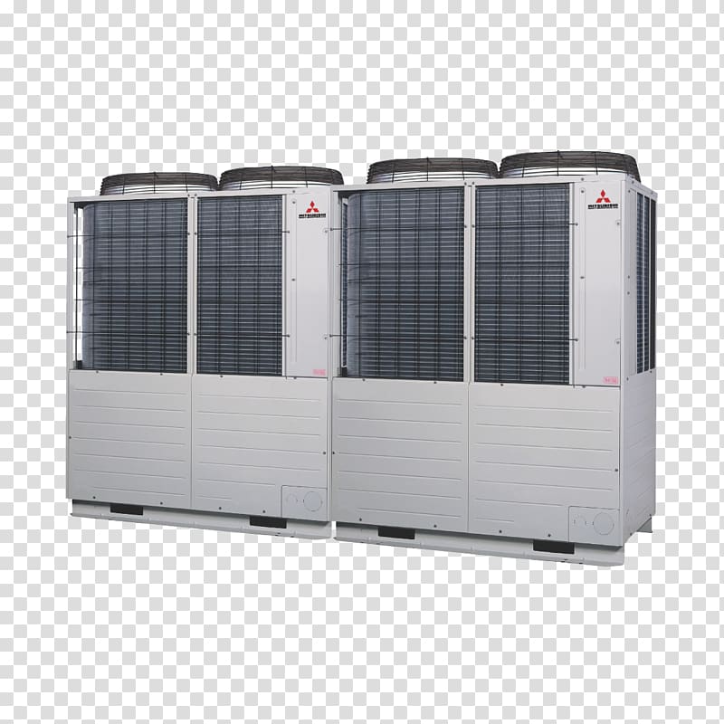 Variable refrigerant flow Air conditioning Heat pump HVAC Mitsubishi Heavy Industries, air conditioner transparent background PNG clipart
