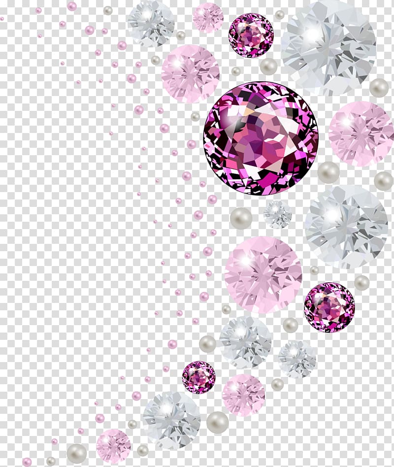 assorted-color gemstones illustration, Diamond, Diamond Gem transparent background PNG clipart