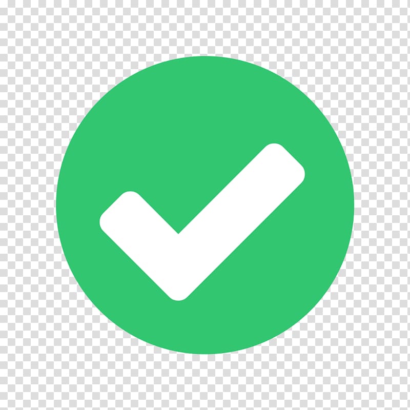 green and white check icon, Check mark Checkbox Computer Icons , checklist transparent background PNG clipart