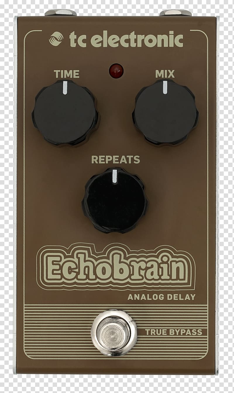 Audio TC Electronic EchoBrain Delay Effects Processors & Pedals, electric guitar transparent background PNG clipart
